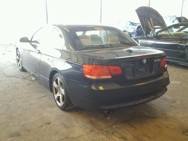 WBAWL13597PX13797 - 2007 BMW 328 I BLACK photo 3