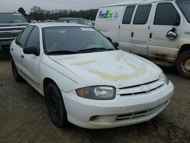 1G1JF52F537294257 - 2003 CHEVROLET CAVALIER L WHITE photo 1