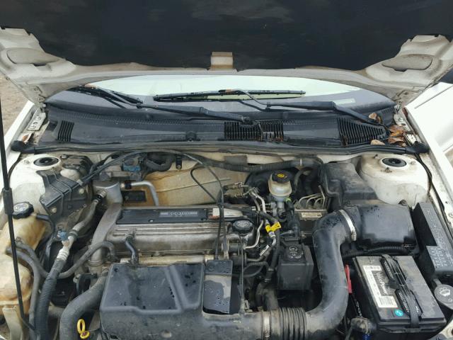 1G1JF52F537294257 - 2003 CHEVROLET CAVALIER L WHITE photo 7