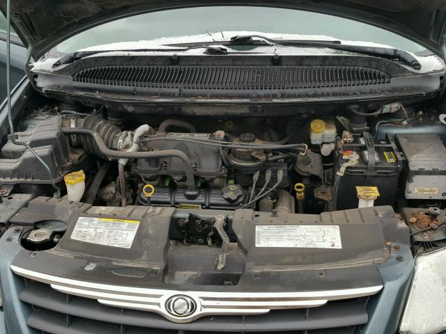 2C4GP44R05R514549 - 2005 CHRYSLER TOWN & COU BURN photo 7