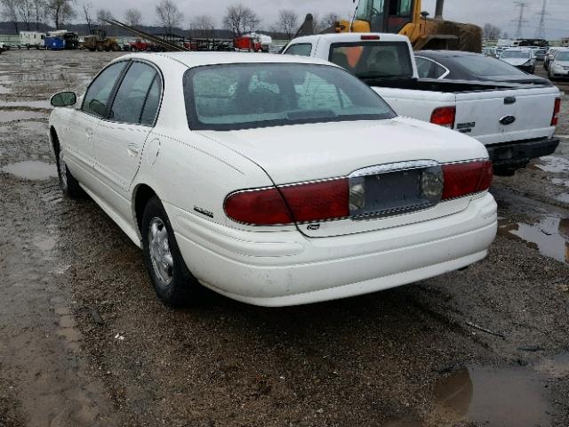 1G4HP54K814156767 - 2001 BUICK LESABRE CU WHITE photo 3