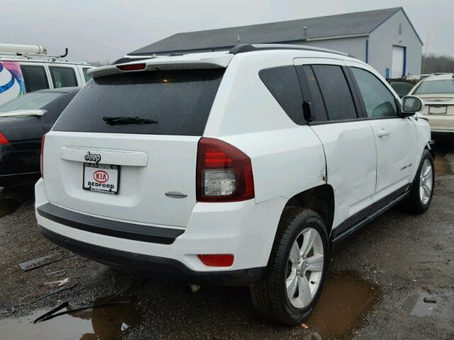 1C4NJCEA8GD628249 - 2016 JEEP COMPASS LA WHITE photo 4