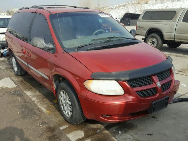 2B8GP44391R237000 - 2001 DODGE GRAND CARA RED photo 1