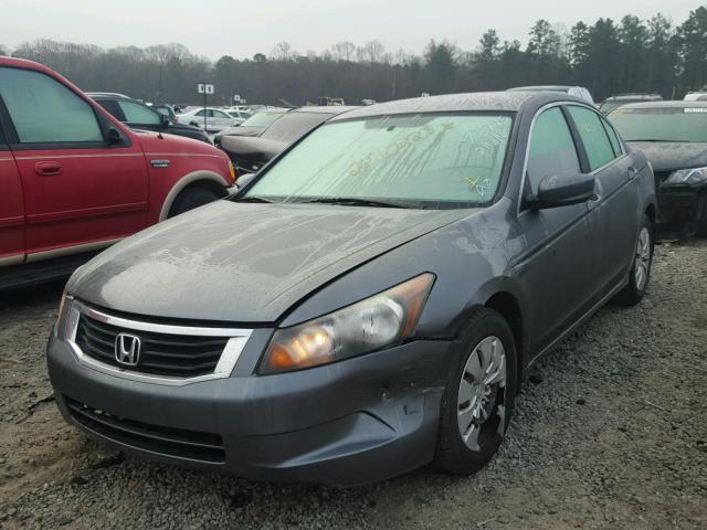 1HGCP26398A026335 - 2008 HONDA ACCORD LX GRAY photo 2