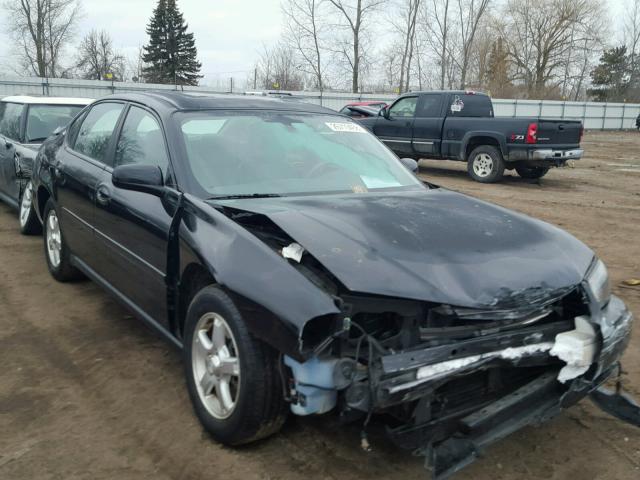 2G1WH52K159159016 - 2005 CHEVROLET IMPALA LS BLACK photo 1