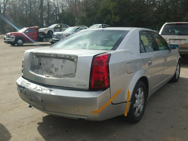 1G6DP577560154728 - 2006 CADILLAC CTS HI FEA SILVER photo 4