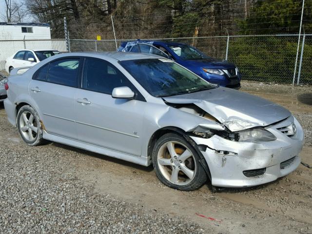 1YVFP84D845N50244 - 2004 MAZDA 6 S SILVER photo 1