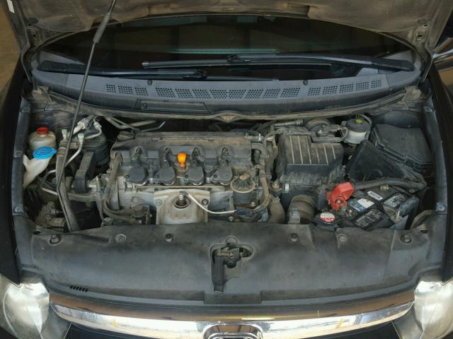 1HGFA16897L143288 - 2007 HONDA CIVIC EX შავი ფოტო 7