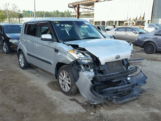 KNDJT2A67C7440741 - 2012 KIA SOUL + SILVER photo 1