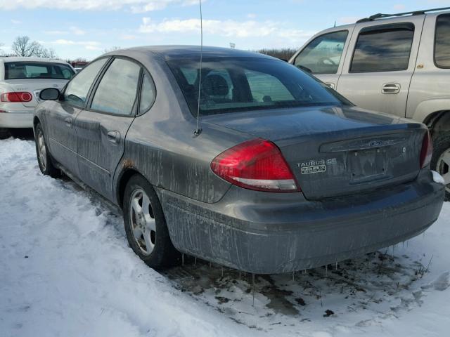 1FAFP53U64G101578 - 2004 FORD TAURUS SE GRAY photo 3