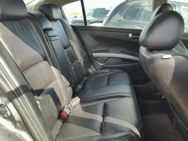 1N4BA41E76C845237 - 2006 NISSAN MAXIMA SE GRAY photo 6