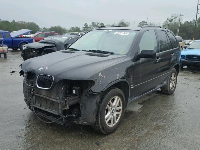 5UXFA13516LY28651 - 2006 BMW X5 3.0I BLACK photo 2