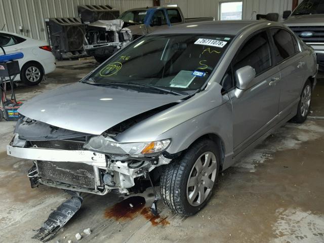 19XFA1F68AE064899 - 2010 HONDA CIVIC SILVER photo 2