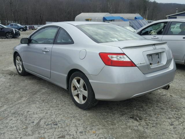 2HGFG12806H525211 - 2006 HONDA CIVIC EX ნაცრისფერი ფოტო 3