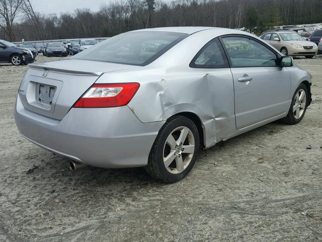 2HGFG12806H525211 - 2006 HONDA CIVIC EX ნაცრისფერი ფოტო 4