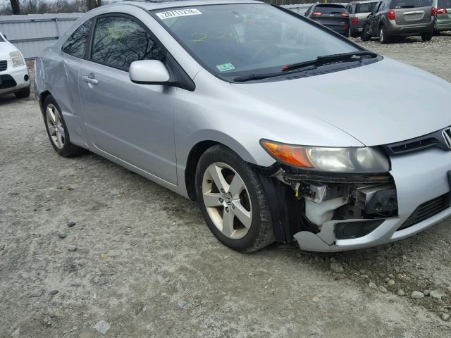 2HGFG12806H525211 - 2006 HONDA CIVIC EX ნაცრისფერი ფოტო 9