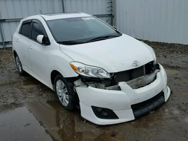 2T1KE40E79C025266 - 2009 TOYOTA COROLLA MA WHITE photo 1