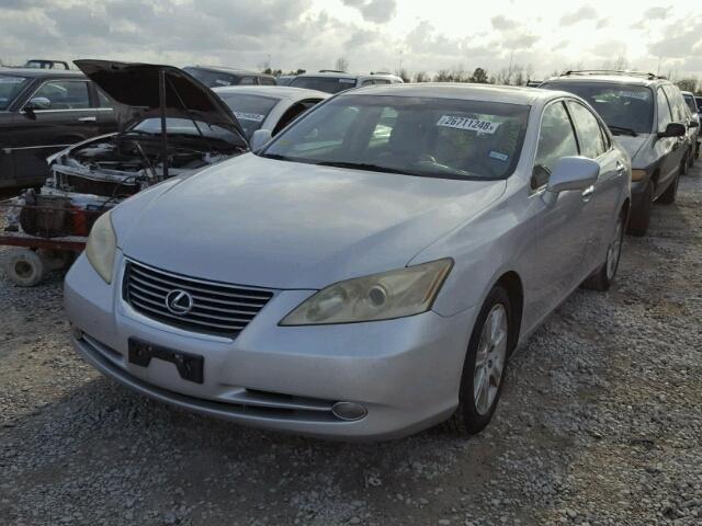 JTHBJ46G772107366 - 2007 LEXUS ES 350 SILVER photo 2