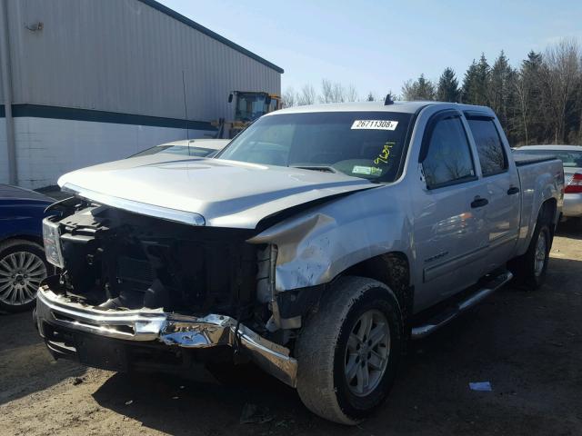 3GTRKVE38AG237222 - 2010 GMC SIERRA K15 SILVER photo 2