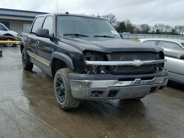 2GCEK13TX51359931 - 2005 CHEVROLET SILVERADO BLACK photo 1