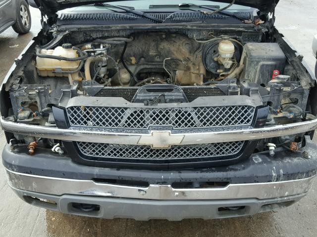 2GCEK13TX51359931 - 2005 CHEVROLET SILVERADO BLACK photo 9