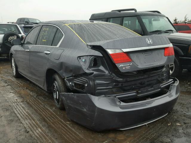 1HGCR2F80DA097116 - 2013 HONDA ACCORD EXL GRAY photo 3