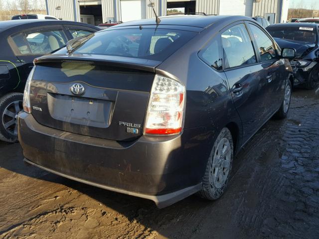 JTDKB20U173288573 - 2007 TOYOTA PRIUS CHARCOAL photo 4