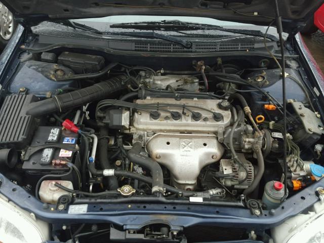 1HGCG5665YA121681 - 2000 HONDA ACCORD EX BLUE photo 7