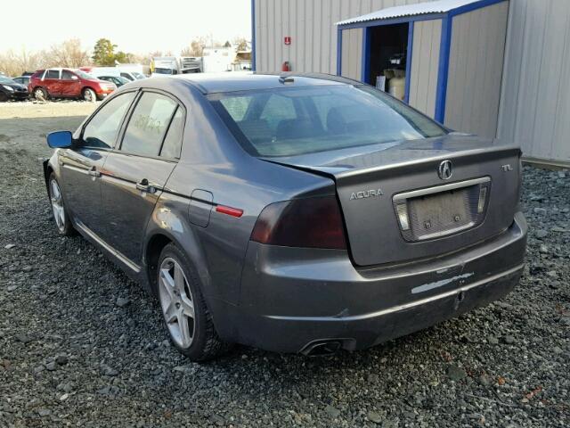 19UUA66246A000226 - 2006 ACURA 3.2TL CHARCOAL photo 3