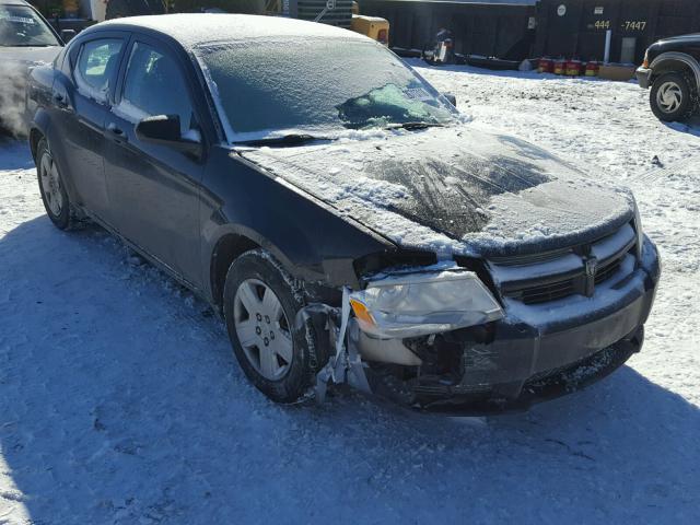 1B3LC46B79N570065 - 2009 DODGE AVENGER SE BLACK photo 1