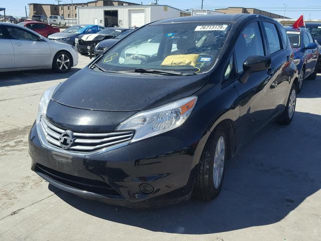 3N1CE2CP4FL377738 - 2015 NISSAN VERSA NOTE BLACK photo 2