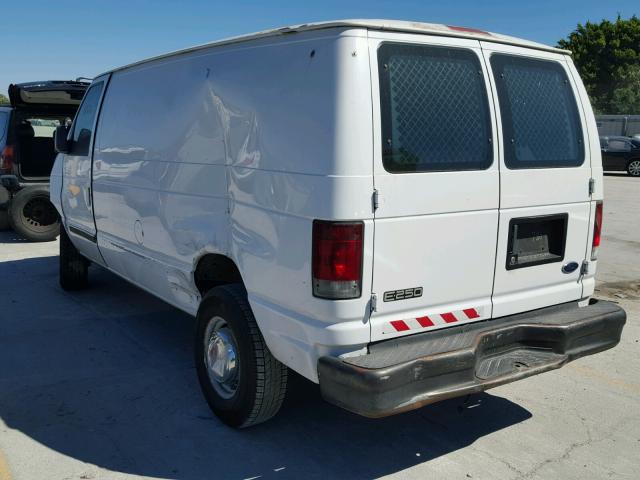 1FTNE24W43HB11772 - 2003 FORD ECONOLINE WHITE photo 3