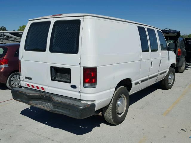 1FTNE24W43HB11772 - 2003 FORD ECONOLINE WHITE photo 4