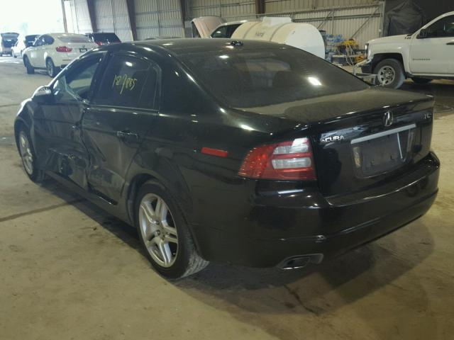 19UUA662X8A025893 - 2008 ACURA TL BLACK photo 3