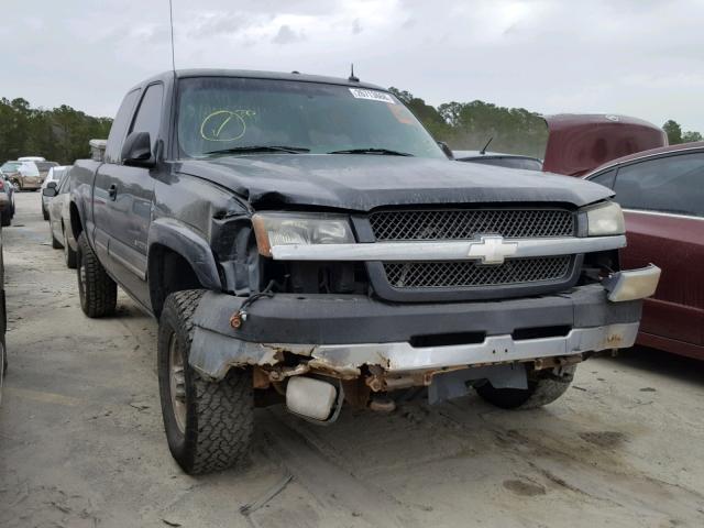 1GCHK29U13Z211125 - 2003 CHEVROLET SILVERADO BLACK photo 1