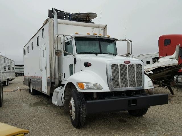 2NPLHZ7X37M698655 - 2007 PETERBILT 335 WHITE photo 1