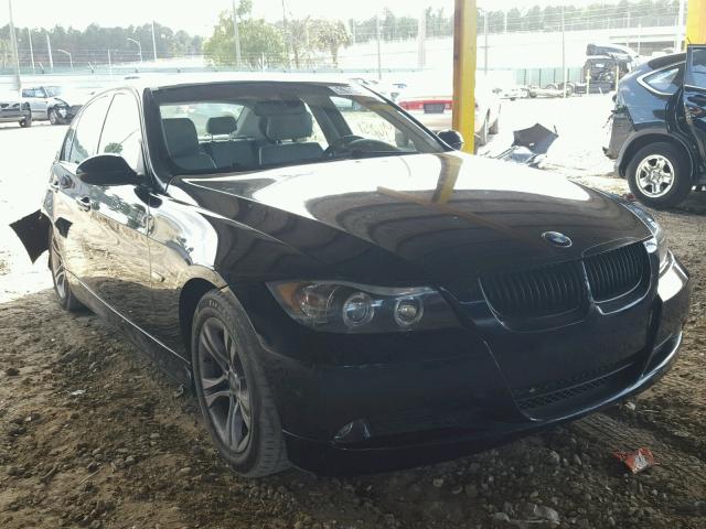 WBAVA33528KX87915 - 2008 BMW 328 I BLACK photo 1