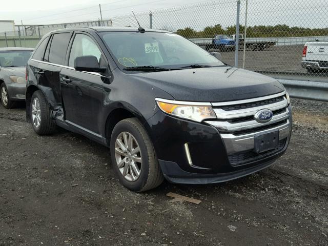 2FMDK4KC5BBA79463 - 2011 FORD EDGE LIMIT BLACK photo 1