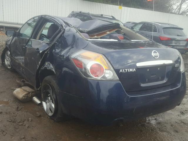 1N4AL21EX7C215823 - 2007 NISSAN ALTIMA 2.5 BLUE photo 3