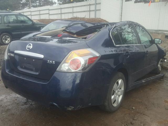 1N4AL21EX7C215823 - 2007 NISSAN ALTIMA 2.5 BLUE photo 4