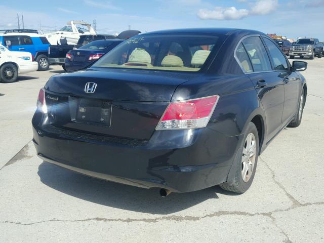 JHMCP26458C050500 - 2008 HONDA ACCORD LXP BLACK photo 4