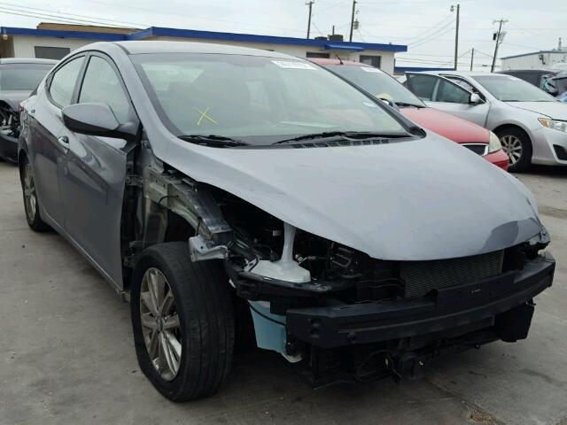 KMHDH4AE0GU623029 - 2016 HYUNDAI ELANTRA SE SILVER photo 1