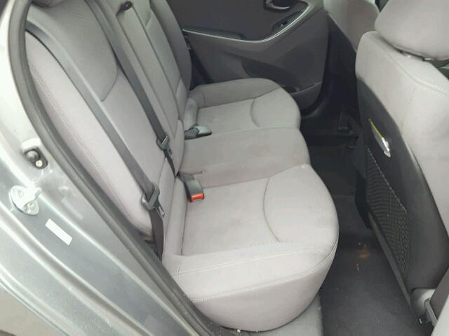 KMHDH4AE0GU623029 - 2016 HYUNDAI ELANTRA SE SILVER photo 6