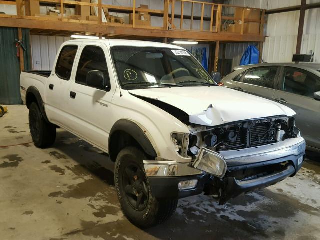 5TEHN72N84Z419547 - 2004 TOYOTA TACOMA DOU WHITE photo 1