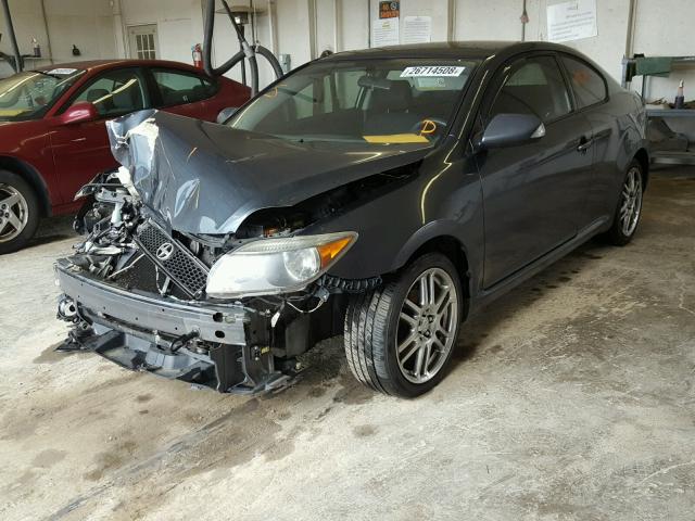 JTKDE177550007604 - 2005 TOYOTA SCION TC GRAY photo 2