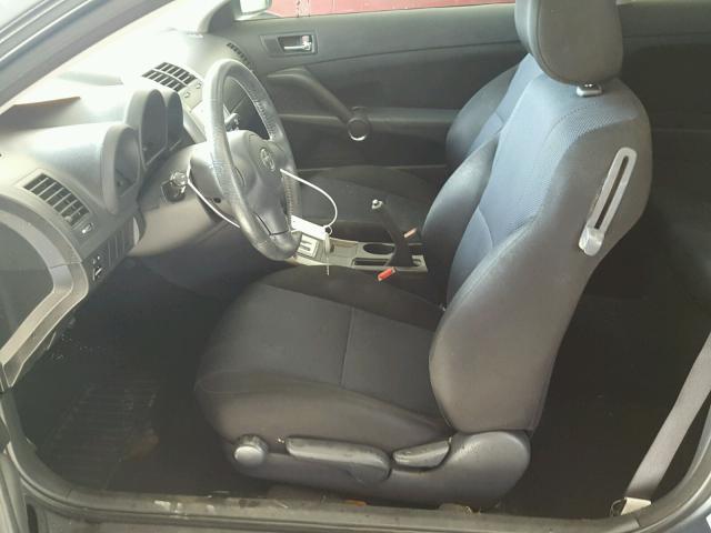 JTKDE177550007604 - 2005 TOYOTA SCION TC 灰色 照片 5
