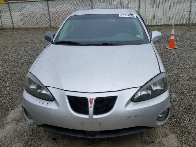 2G2WP522241297935 - 2004 PONTIAC GRAND PRIX SILVER photo 10