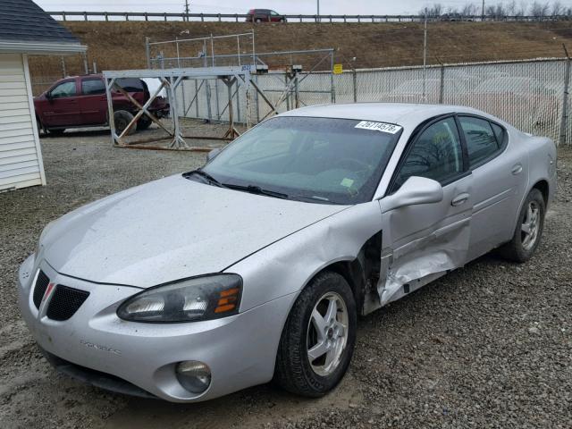 2G2WP522241297935 - 2004 PONTIAC GRAND PRIX SILVER photo 2