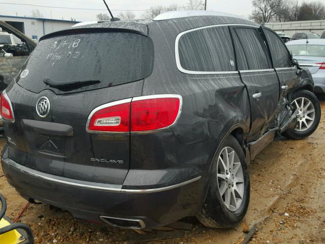 5GAKRBKD2FJ342659 - 2015 BUICK ENCLAVE GRAY photo 4