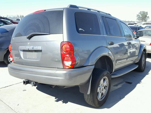 1D4HD58266F187974 - 2006 DODGE DURANGO LI GRAY photo 4